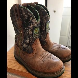 Boys John Deere boots 10.5